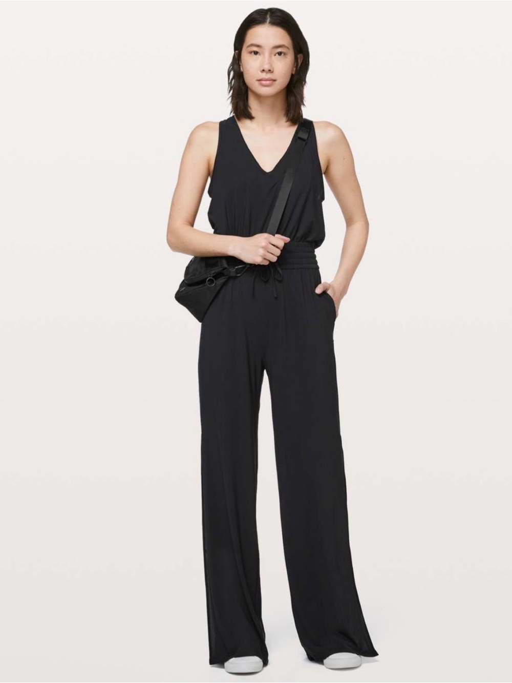 NWT Lululemon Keep Cruising Jumpsuit Black | Size 4